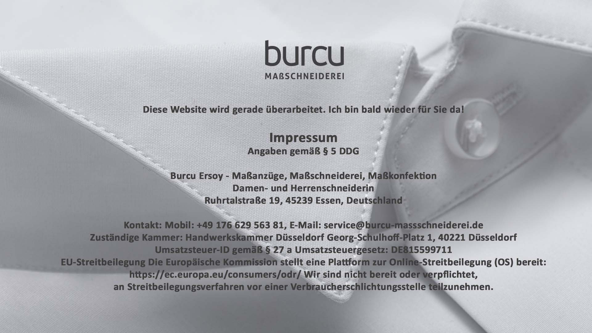 burcu Maßschneiderei